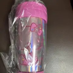 サンリオ　ハローキティ　フタ付プラタンブラー