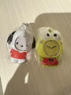 サンリオ　フォトフレームマスコット2 けろけろけろっぴ&ポチャッコ2種セット