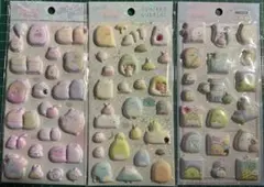 国内正規品　すみっコぐらし もっと！ふにふにシール 3枚セット