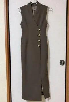 SNIDEL ロングワンピース Brown 0サイズ（インナー未開封）