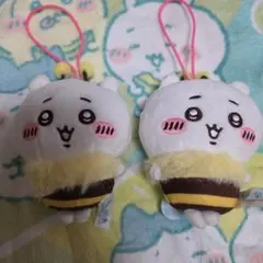ちいかわ ハチさんぬいぐるみ マスコット 2個セット
