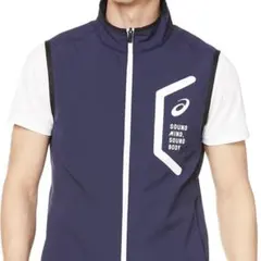 美品✨asics アシックス【L】スポーツ ベスト トレーニング ゴルフ