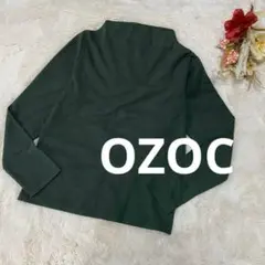 【オゾック】トップス　ニット　セーター　タートルネック　長袖　M