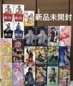 新作 最新プライズあり フィギュア まとめ売り 18点セット 1点のみ開封