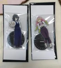 鬼滅の刃　モクテルバー　両面アクリルスタンド　アクスタ　伊黒小芭内　甘露寺蜜璃
