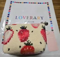 LOVERARY BY FEILER ストロベリードット　フェイラー　ポーチ　小のサムネイル