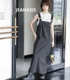 JEANASIS ジーナシス ミリタリージャンスカ スカート ブラック