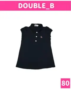 DOUBLE_B/ダブルビー ポロシャツ トップス size80 チュニック