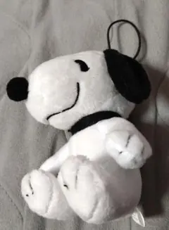 スヌーピー ぬいぐるみ ストラップ付き 約10cm