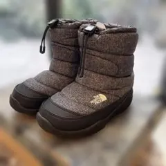 【美品】ノースフェイス キッズ ヌプシ ブーティ20cm ウォータープルーフ