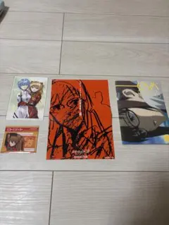 W*r様 エヴァンゲリオン グッズセット(ポストカード、ICステッカー、販促物)