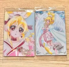 プリキュア カード ウエハース 10 キュアハート HR 2枚セット 未開封