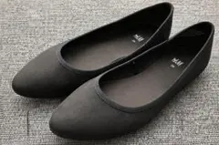 H&M フラットシューズ サイズ38 黒のサムネイル