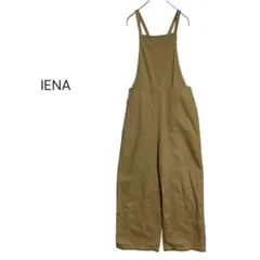 IENA イエナ オールインワン サロペットパンツ バックゴム付き カジュアル