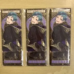 ツイステ ロングスクエア　缶バッジ　フロイド