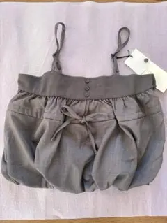 KOBE LETTUCE バルーンキャミソール グレー