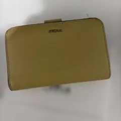 FURLA 二つ折り財布 イエロー