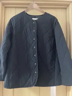 ブラック キルティングジャケット