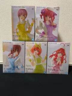五等分の花嫁 Kyunties 5姉妹フィギュアセット ナースver