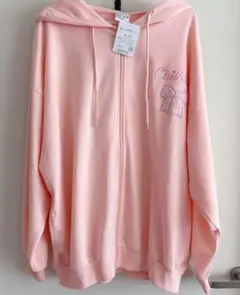 りえちん様5月1日迄専用新品未使用 しまむら ちいかわ パーカー ピンク XL