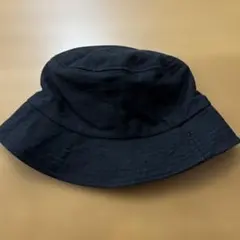ブラック バケットハット 100%コットン