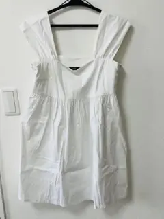 ★美品★p;kuku キャミソール チュニック　ホワイトのサムネイル