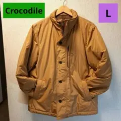 Crocodile メンズジャンバー ジャケット ブルゾン ブラウン L