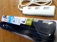 タイムセール ◆ エレコム 電源タップ5m パナソニック 1.5m ジャンクのサムネイル