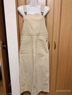 デニム生地サロペット