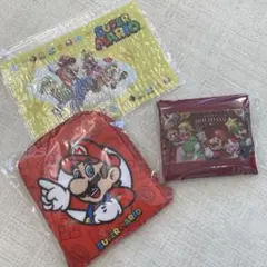 マリオ　バッグ　エコバッグ　ポーチ　ノベルティセット