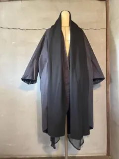 Nuovo Borgo マフラー付きドルマンスリーブコート