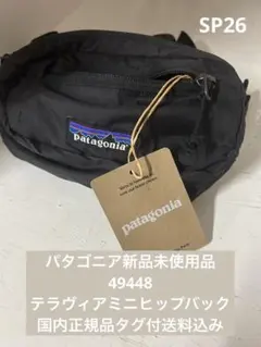 新品 パタゴニア テラヴィアミニヒップバック　タグ付送料込　49448