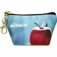 パペットスンスン　三角ポーチ　アップル　PUPPET SUNSUN