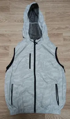 鳳凰 HOOH 空調服 フード付き カモフラグレー LL XL 4つ穴 4ファン