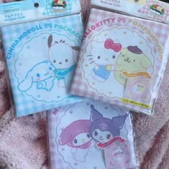 サンリオ マルチクロス キャンドゥ キティ ポムポムプリン シナモン ポチャッコ
