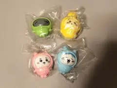 ちいかわ　パジャマパーティーズ　おきがえパジャママスコット　4種セット