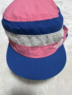 ノースフェイス キッズ サンシールドハット KLサイズ ピンク ブルー 帽子