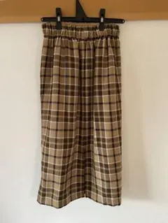 GU タイトスカート ベージュブラウン