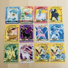 丸美屋　ポケモンカレー　シール　12枚