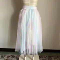 レンボー　チュールスカート