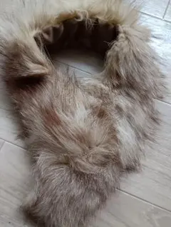 Arctic Marble Fox ファーティペット