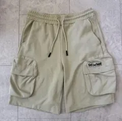 【採寸あり】H&M メンズカーゴショートパンツ Sサイズ　ポケットありのサムネイル