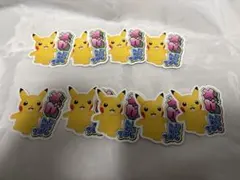 ピカチュウ ステッカー 9枚セット