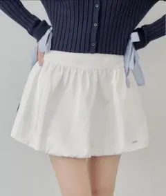 Chico バルーンスカート ホワイト 白バルーンスカート