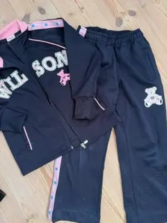 Wilson セットアップジャージピンク