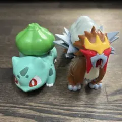 ポケモン　ポケットモンスター　プラモデル　フシギダネ　エンテイ