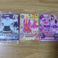 未開封 アイカツカード セブン・イレブン 復刻アイカツ！　いちご　蘭　ユリカ
