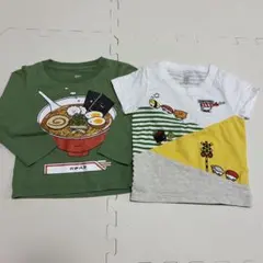 グラニフ スシトレイン ラーメン 餃子 Tシャツのサムネイル