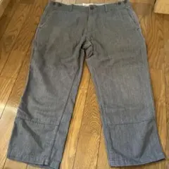 GLOBAL WORK グレーのカジュアルハーフパンツ Mサイズ　メンズ