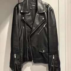 ZARA ライダース ジャケット メンズ